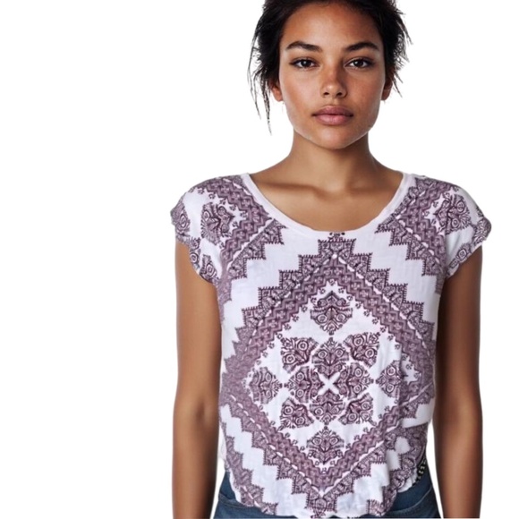 LUCKY BRAND CUTE SUMMER SHIRT - Picture 1 of 8